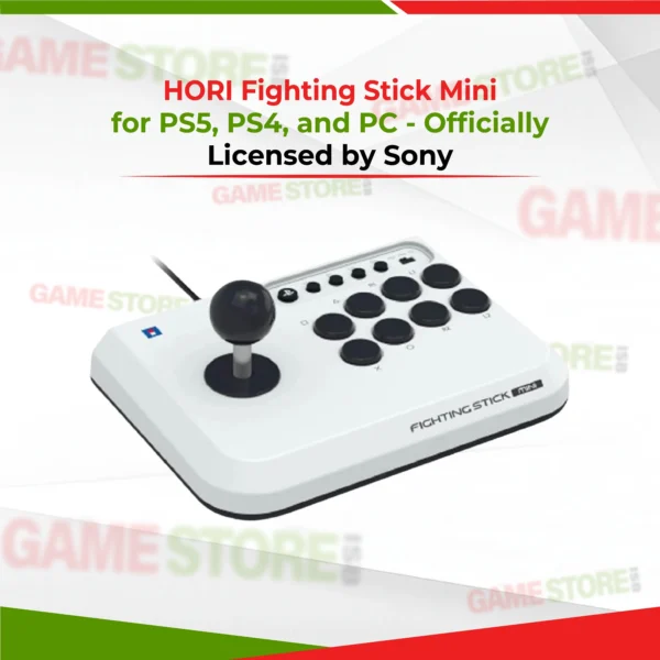 HORI Fighting Stick Mini Front View PS5 PS4 PC