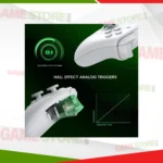 GameSir G7 SE wired controller back view showing textured grip and rear buttons