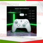 Close-up of GameSir G7 SE Hall Effect joysticks for drift-free gaming performance