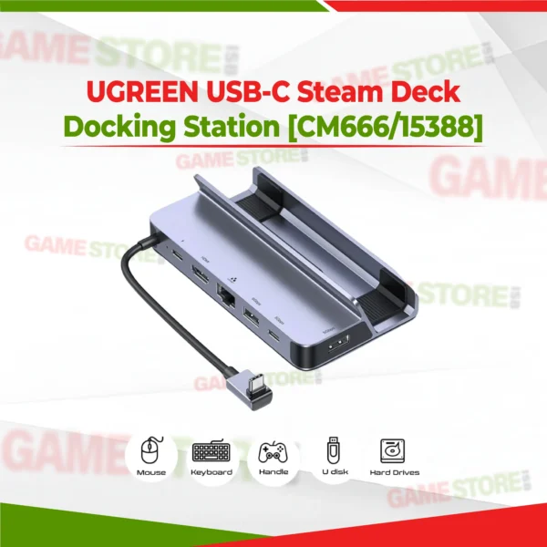 UGREEN Steam Deck Docking Station CM666 6-in-1 USB-C Dock
