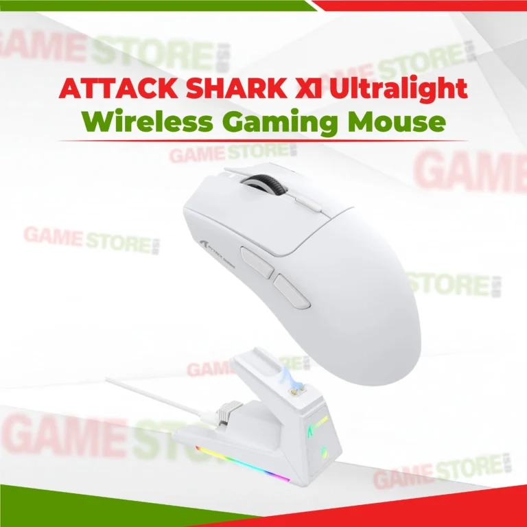ATTACK SHARK X1 Wireless Mouse Top View