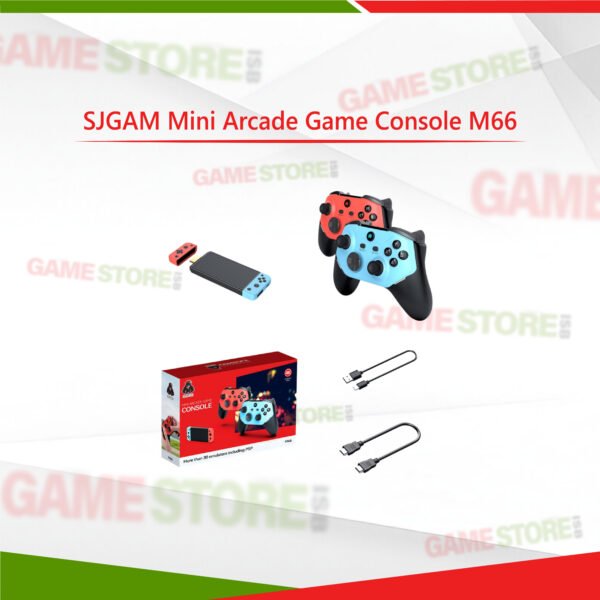SJGAM M66 Mini Arcade Game Console handheld retro gaming device