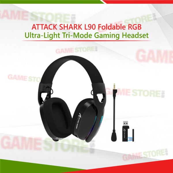 ATTACK SHARK L90 Gaming Headset front view