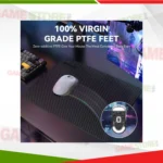 ATTACK SHARK X3MAX Wireless Gaming Mouse ergonomic side view