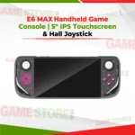 E6 MAX Handheld Game Console with 5 inch IPS touchscreen