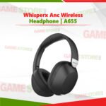 Whisperx A655 ANC Wireless Headphones noise cancelling design