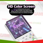 R36 ULTRA Retro Handheld Game Console portable retro gaming device back design