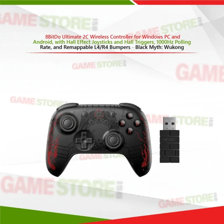 8BitDo Ultimate 2C Wireless Controller Black Myth Wukong Edition front view
